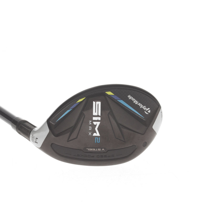 TaylorMade Sim2 Max Graphite Mens Right Hand 4 Hybrid 22* Stiff - Ventus Blue 7-S
