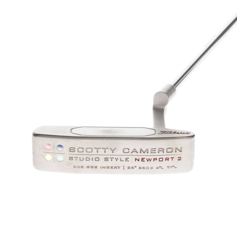 Scotty Cameron Studio Style Newport 2 Mens Right Hand Putter 35" Blade Scotty Cameron - Scotty Cameron