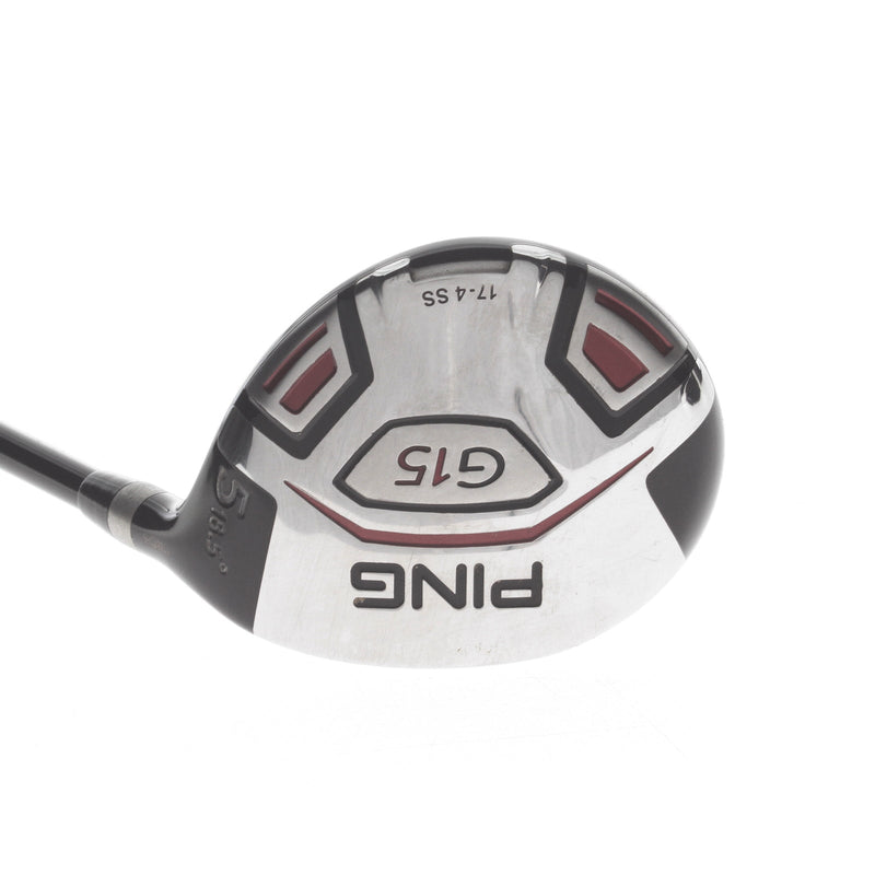 Ping G15 Graphite Mens Right Hand Fairway 5 Wood 18.5* Stiff - Aldila Serrano 75