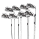 TaylorMade Tour Preferred MC 2011 Steel Mens Right Hand Irons 3-PW Stiff - True Temper Dynamic Gold S300