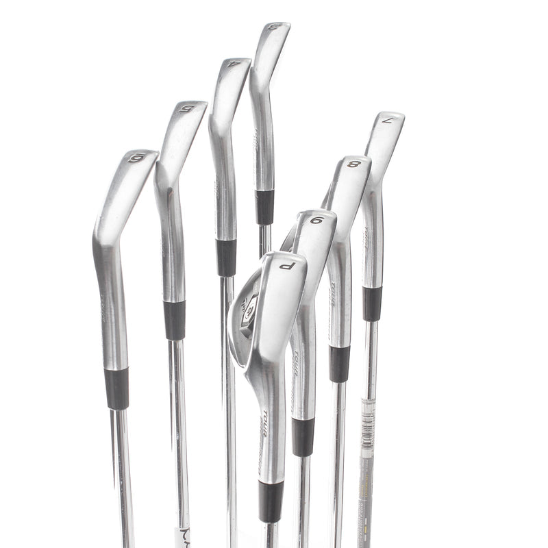 TaylorMade Tour Preferred MC 2011 Steel Mens Right Hand Irons 3-PW Stiff - True Temper Dynamic Gold S300