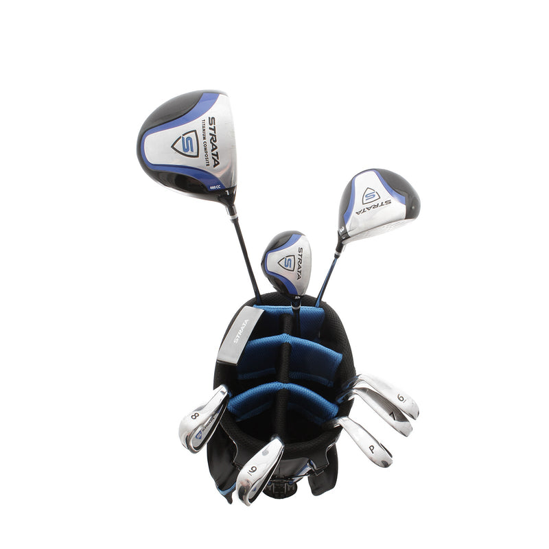 Strata Ultimate Steel/Graphite Mens Right Hand Package Set Regular - Strata