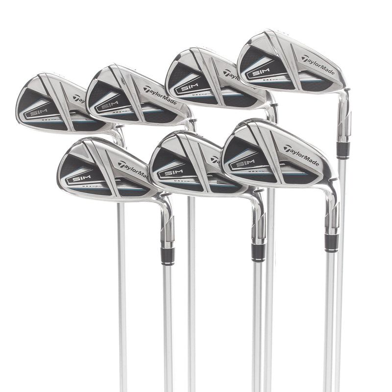 TaylorMade Sim Max Graphite Right Hand Irons 5-AW Ladies - TaylorMade 45g