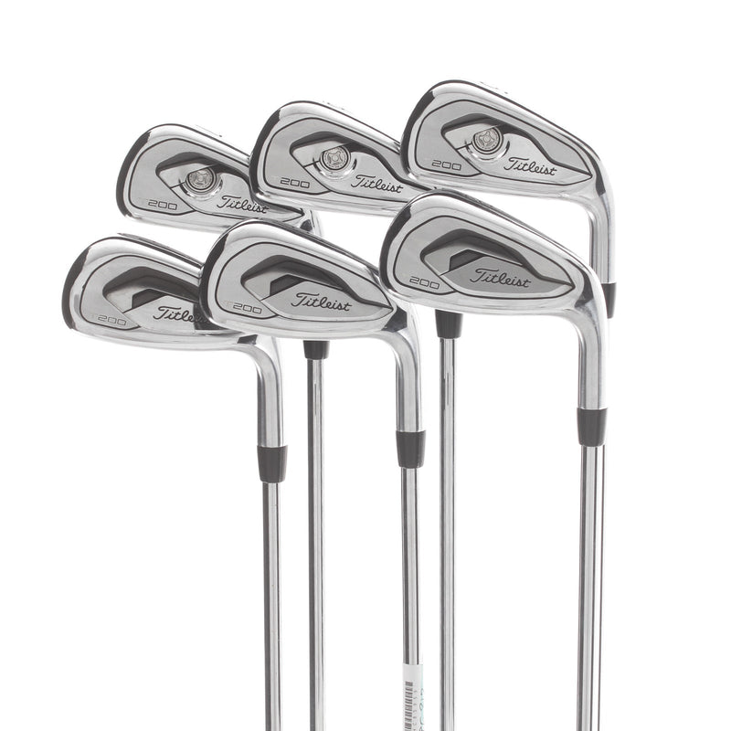 Titleist T200 2019 Steel Mens Right Hand Irons 5-PW Regular - AMT Black R300