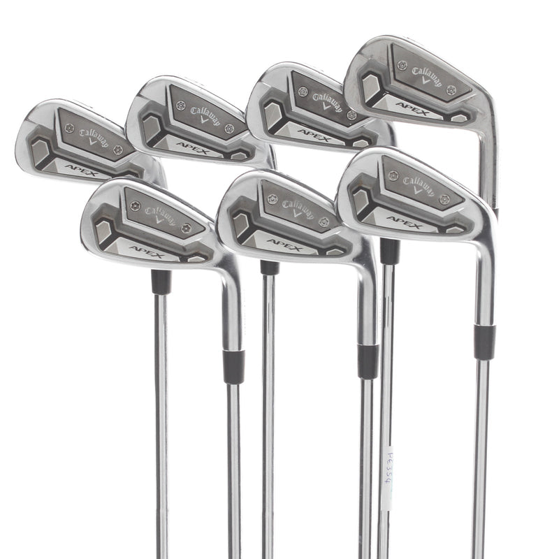 Callaway Apex TCB 21 Steel Mens Right Hand Irons 4-PW Extra Stiff - Dynamic Gold X100