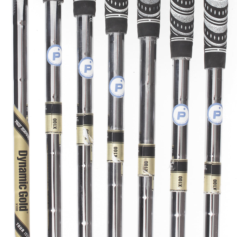 Callaway Apex TCB 21 Steel Mens Right Hand Irons 4-PW Extra Stiff - Dynamic Gold X100