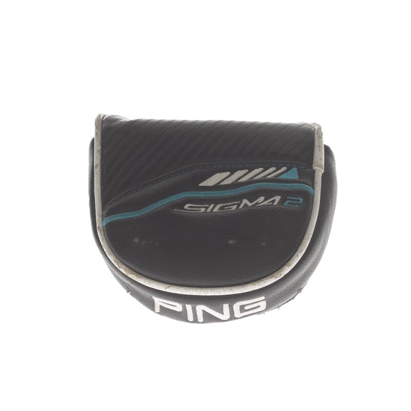 Ping Sigma 2 Tyne Mens Right Hand Putter Black Dot 34" Mallet Ping - Super Stroke Slim 3.0