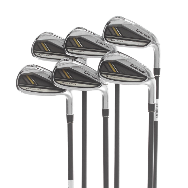 TaylorMade RocketBladez Graphite Mens Right Hand Irons 5-PW Regular - TaylorMade Rocketfuel 65G