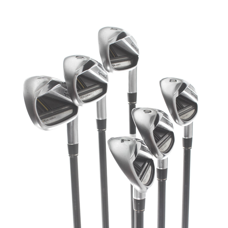 TaylorMade RocketBladez Graphite Mens Right Hand Irons 5-PW Regular - TaylorMade Rocketfuel 65G