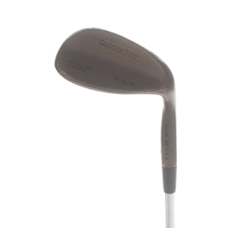 Ram Golden Ram Beryllium Steel Mens Right Hand Sand Wedge 58* Wedge - True Temper Dynamic