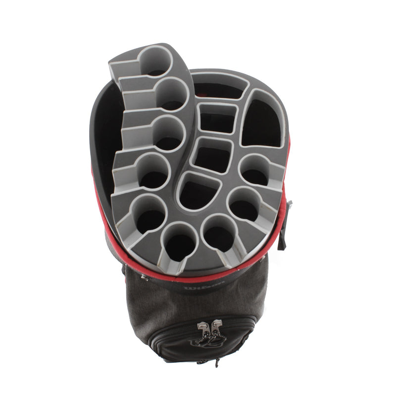 Wilson Staff iLOCK Cart Bag - Black/Grey/Red