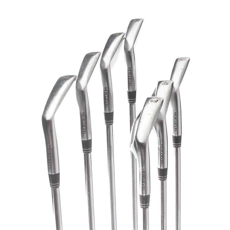 New Level PF-2 Steel Mens Right Hand Irons 4-PW Regular - Shimada Tour