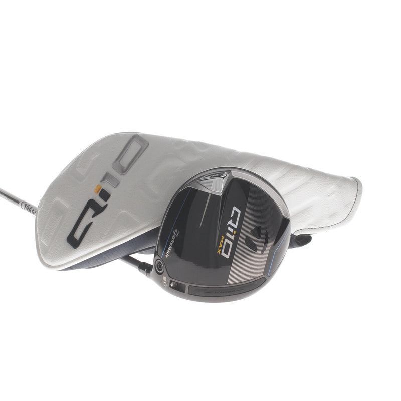 TaylorMade Qi10 Max Graphite Mens Right Hand Driver 9* Stiff - Speeder NX 50-S