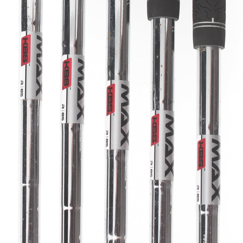 TaylorMade M4 2021 Steel Mens Right Hand Irons 5-9 Regular - KBS Max 85