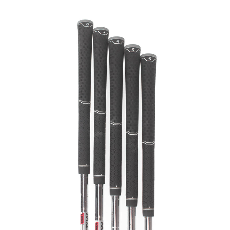 TaylorMade M4 2021 Steel Mens Right Hand Irons 5-9 Regular - KBS Max 85