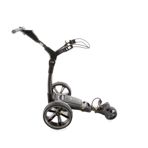 PowaKaddy CT8 GPS 3-Wheel Electric Trolley 18 Hole Lithium - Black/Yellow