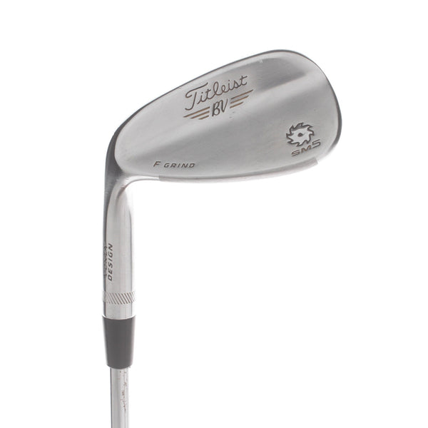 Titleist Vokey Design SM5 Steel Mens Left Hand Gap Wedge 50* 8 Bounce F Grind Wedge - BV Vokey