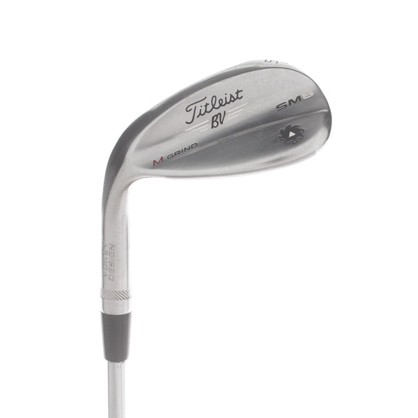Titleist Vokey Design SM6 Steel Mens Left Hand Lob Wedge 58* 8 Bounce M Grind Wedge - BV Vokey