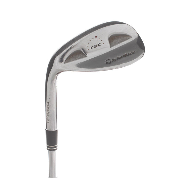 TaylorMade RAC Steel Mens Left Hand Sand Wedge 56* 12 Bounce Wedge - Dynamic Gold