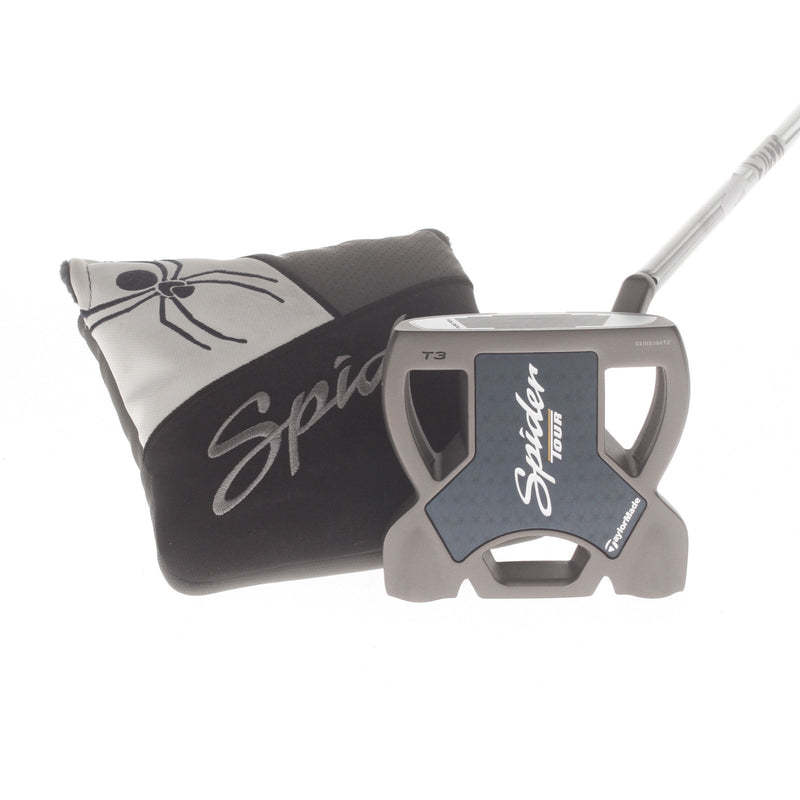 TaylorMade Spider Tour T3 Mens Right Hand Putter 33.5" Mallet KBS - Super Sroke Pistol 1.0