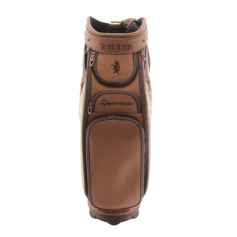 TaylorMade The Open 2022 Tour Bag Tour Bag - Brown/Gold