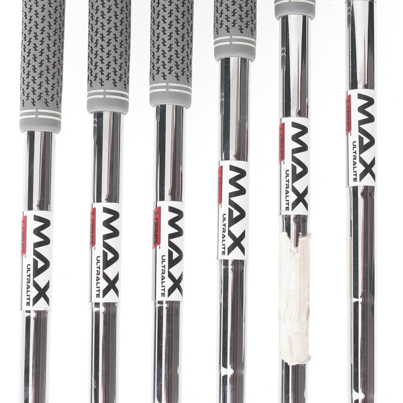 Wilson Staff Dynapower Steel Mens Left Hand Irons 5-PW Uniflex - KBS Max Ultralite