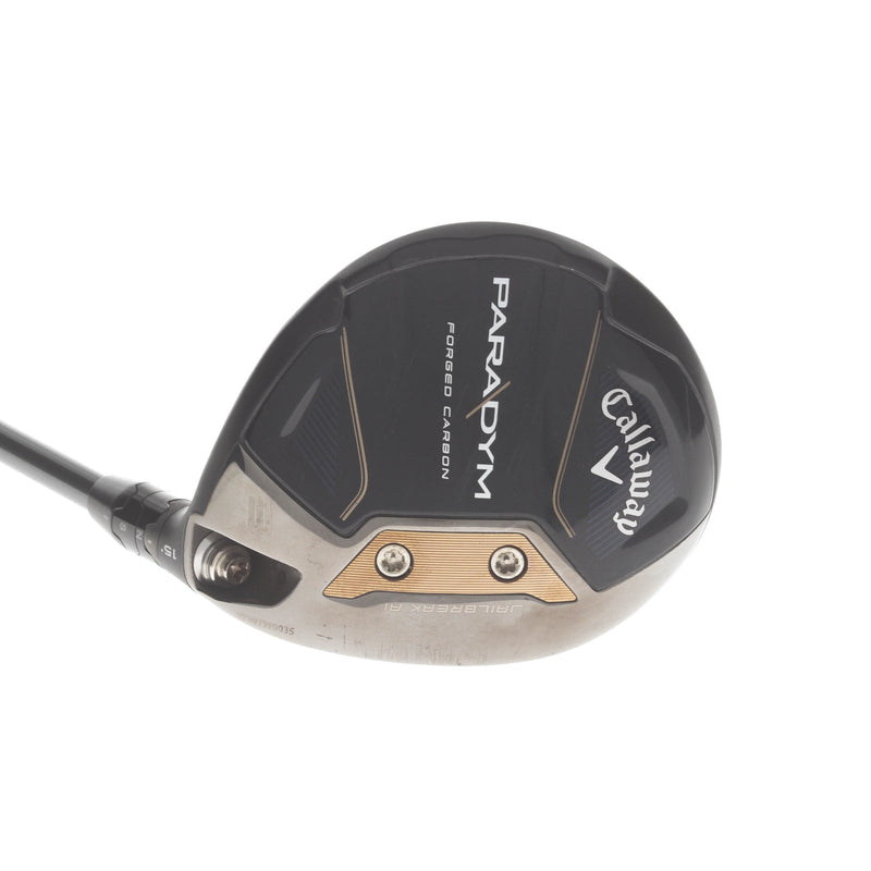 Callaway Paradym Graphite Mens Right Hand Fairway 3 Wood 15* Stiff -