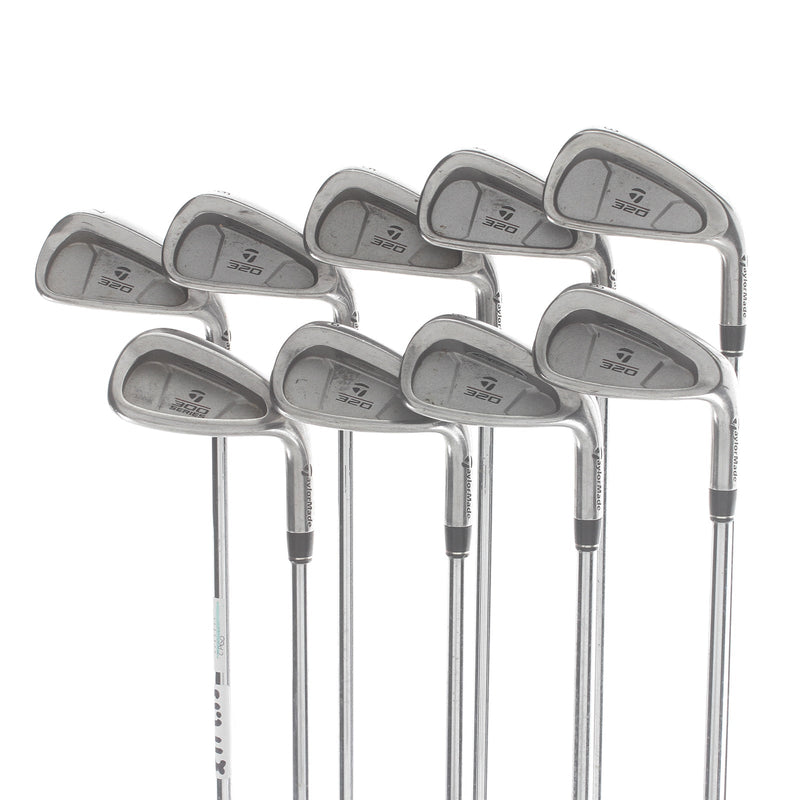 TaylorMade 320 Steel Mens Right Hand Irons 3-SW Regular - Flighted Rifle 80