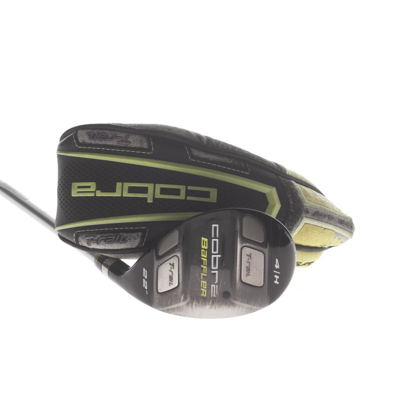 Cobra Baffler T-Rail Graphite Mens Right Hand 4 Hybrid 22* Senior - Tour AD Baffler 65g