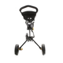 iCart Duo 3-Wheel Push/Pull Trolley - Black/Yellow