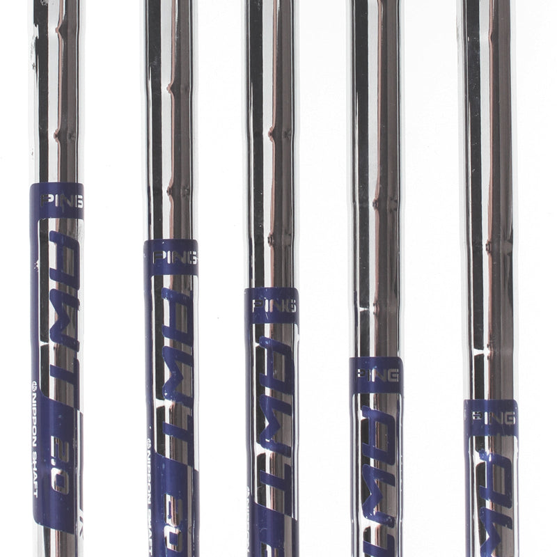 Ping G400 Steel Mens Right Hand Irons 6-PW White Dot 3* Upright Regular - Ping AWT 2.0