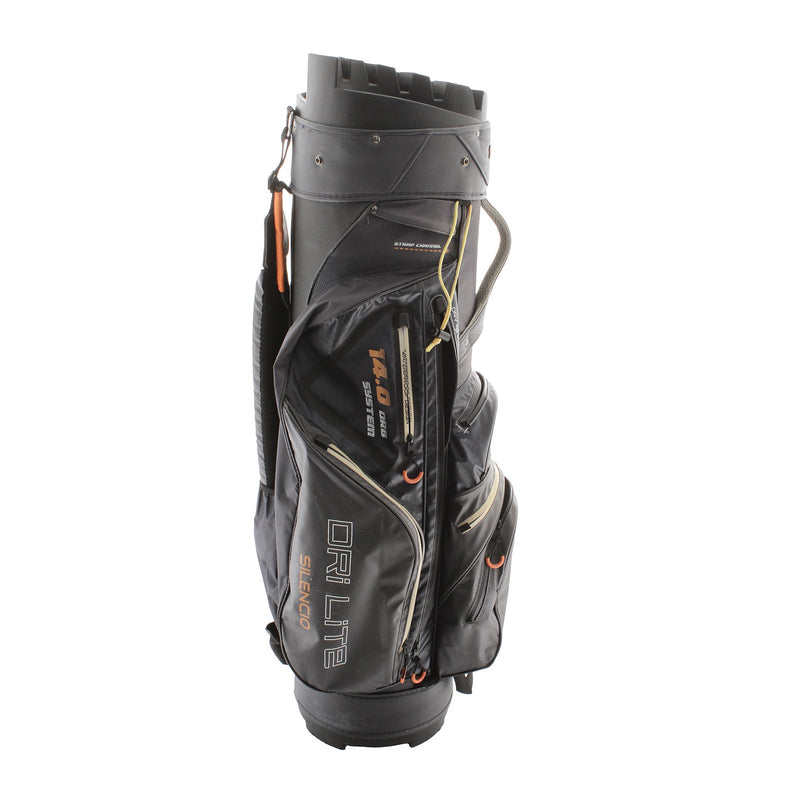 Big Max Dri Lite Silencio Cart Bag - Black/Blue/Gold