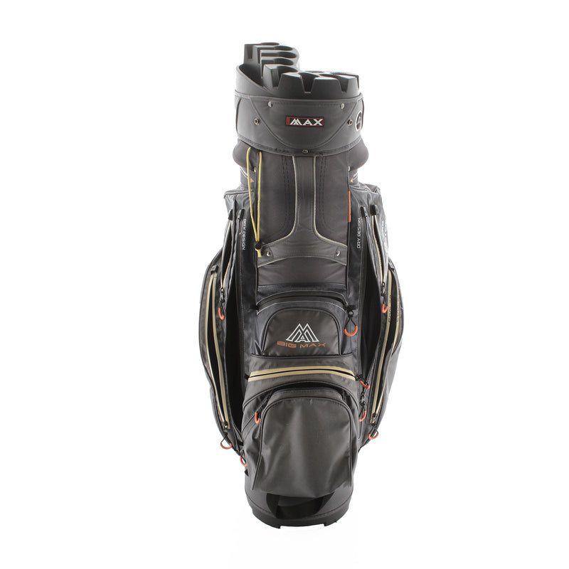 Big Max Dri Lite Silencio Cart Bag - Black/Blue/Gold