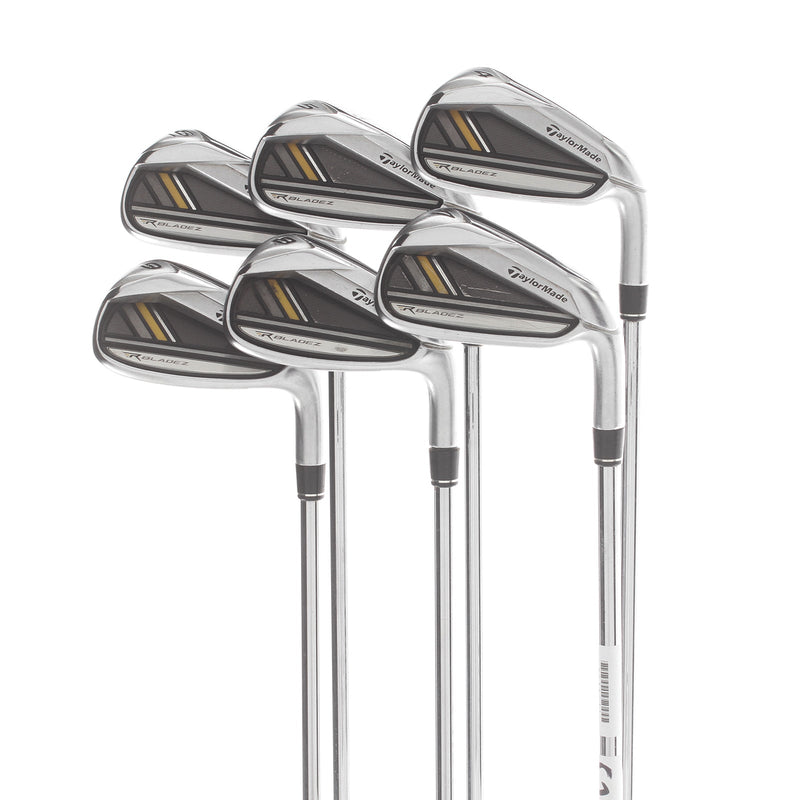 TaylorMade Rocketbladez Steel Mens Right Hand Irons 4-9 Regular - Rocketfuel 85g