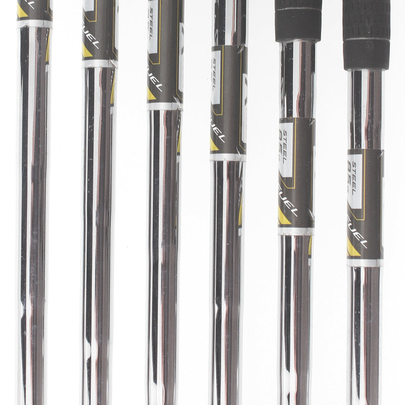 TaylorMade Rocketbladez Steel Mens Right Hand Irons 4-9 Regular - Rocketfuel 85g