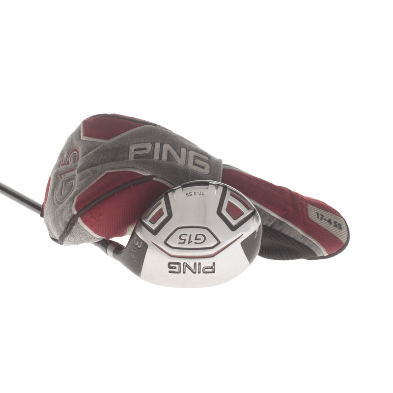 Ping G15 Graphite Mens Right Hand Fairway 3 Wood 15.5* Stiff - Aldila Serrano 75-S