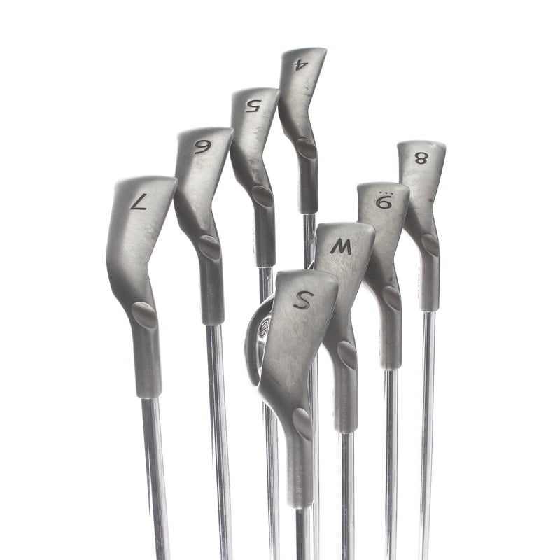 Ping G15 Steel Mens Right Hand Irons 4-SW Red Dot 1* Flat Regular - AWT