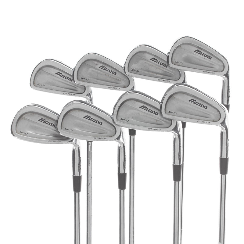 Mizuno MP-57 Steel Mens Right Hand Irons 3-PW Stiff - Dynamic Gold S300