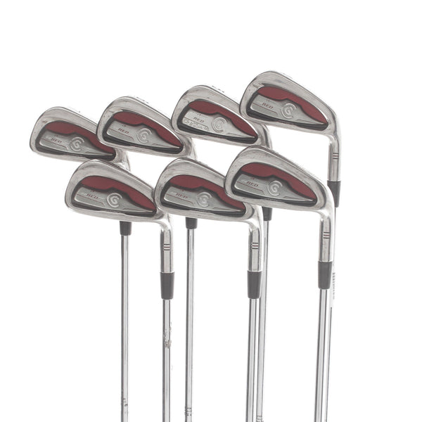 Cleveland CG Red Steel Mens Right Hand Irons 4-PW Stiff - True Temper Dynamic Gold S300