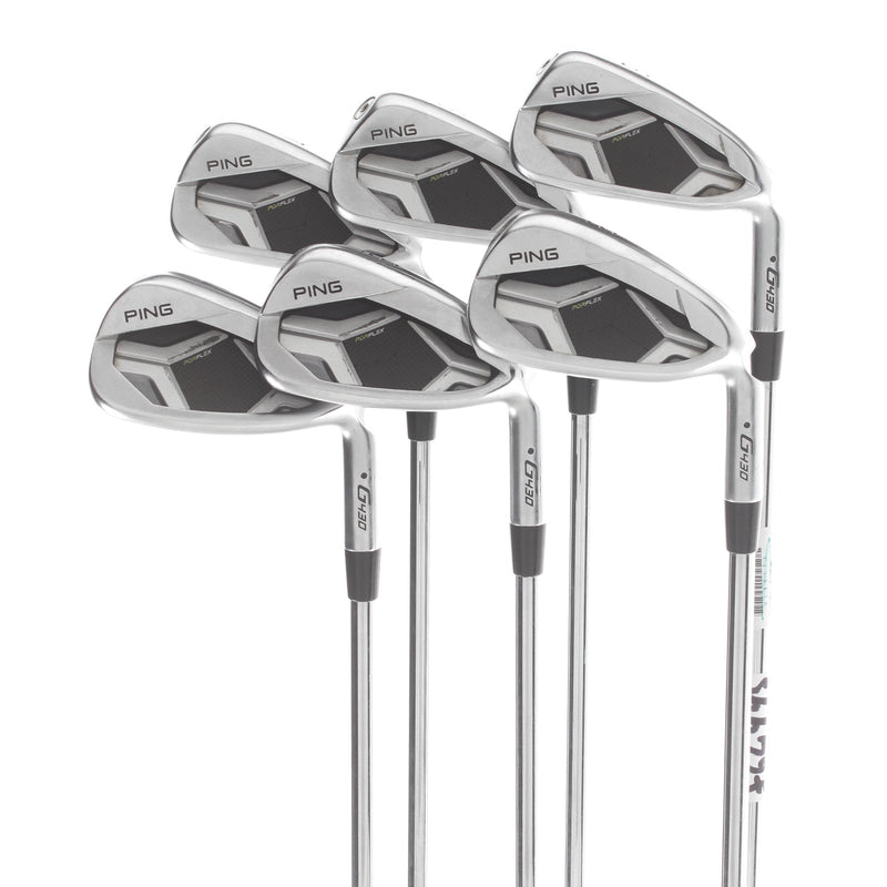 Ping G430 Steel Mens Right Hand Irons 5-PW Black Dot Regular - Elevate MPH 95