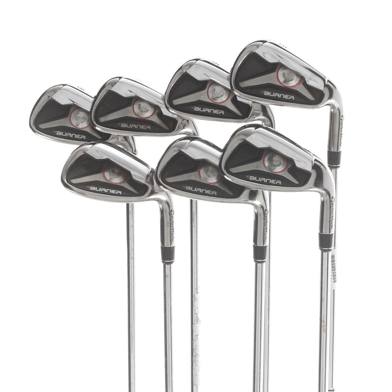 TaylorMade Burner Steel Mens Right Hand Irons 5-SW Regular - Burner 85g