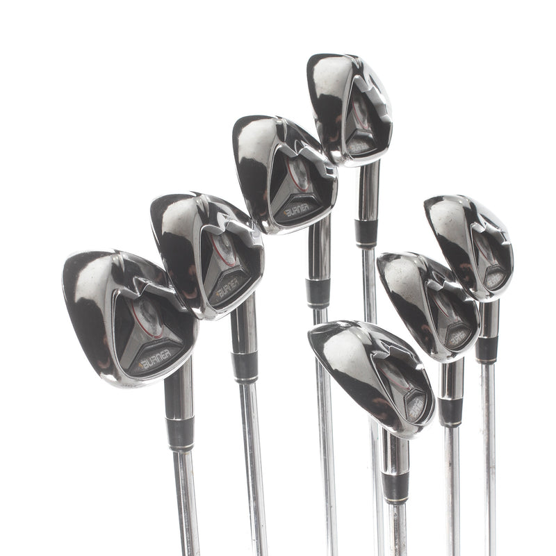 TaylorMade Burner Steel Mens Right Hand Irons 5-SW Regular - Burner 85g