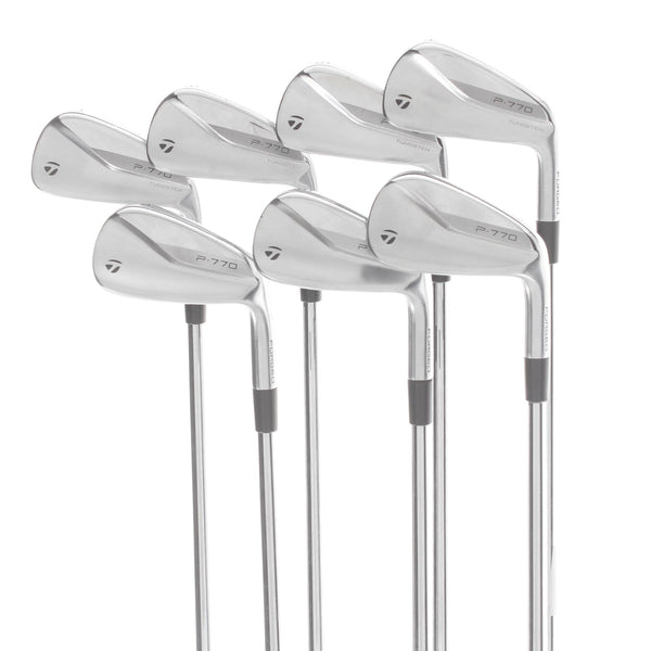 TaylorMade P770 2020 Steel Mens Right Hand Irons 4-PW Extra Stiff - Project X LZ 125g