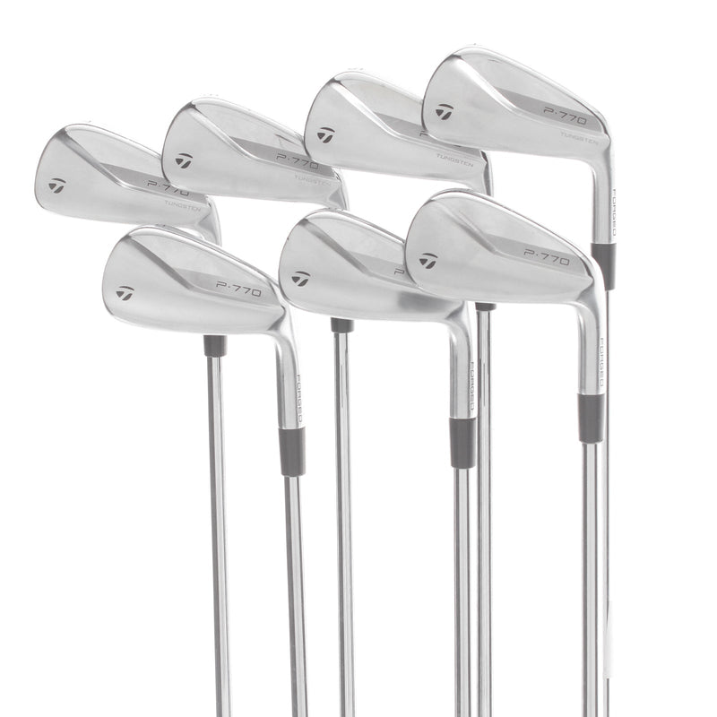 TaylorMade P770 2020 Steel Mens Right Hand Irons 4-PW Extra Stiff - Project X LZ 125g
