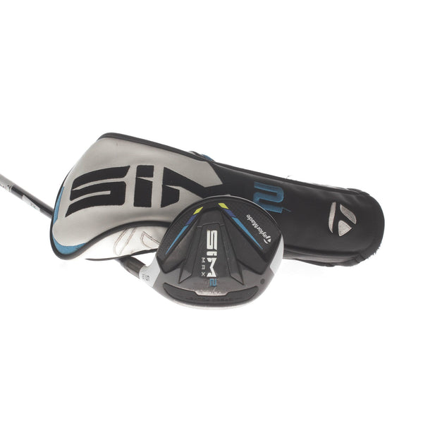 TaylorMade Sim2 Max Graphite Mens Right Hand Fairway 5 Wood 18* Stiff - Fujikura Ventus 6-S