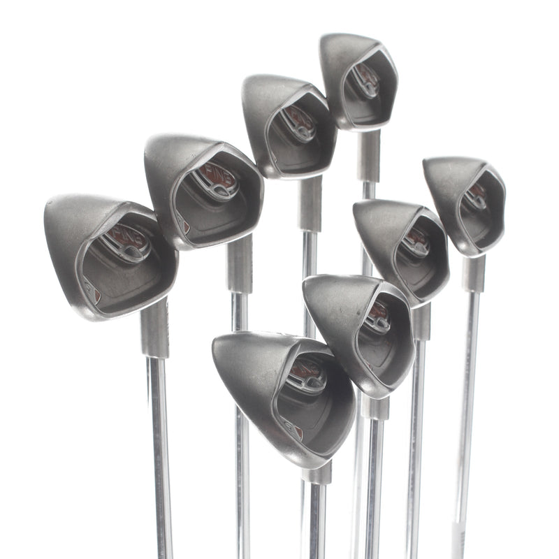 Ping G10 Steel Mens Right Hand Irons 5-SW Black Dot Regular - Ping AWT