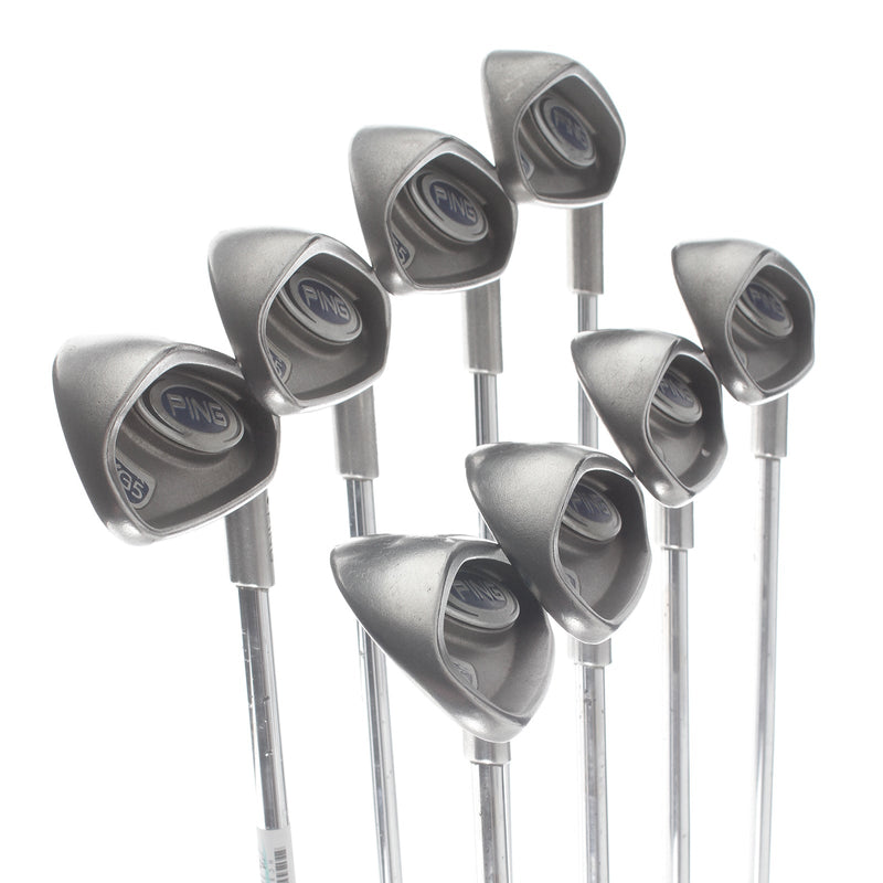 Ping G5 Steel Mens Right Hand Irons 4-SW Black Dot Regular - Ping