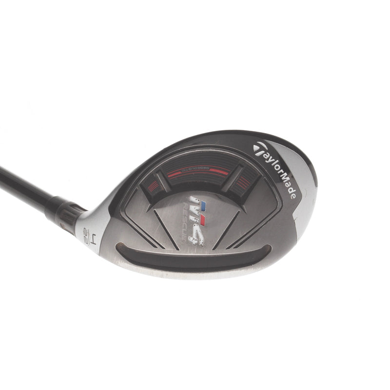 TaylorMade M4 Graphite Mens Right Hand 4 Hybrid 22* Regular - Fujikura Atmos Red 6