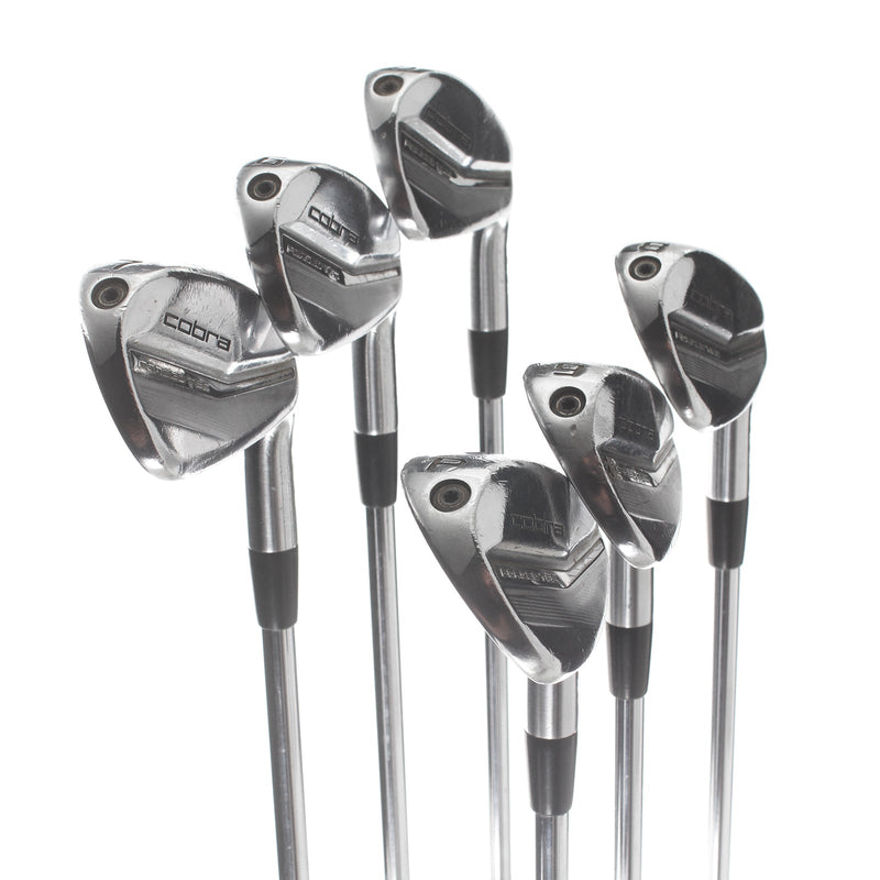 Cobra Forged Tec Steel Mens Right Hand Irons 5-PW Regular - KBS $-Taper Lite