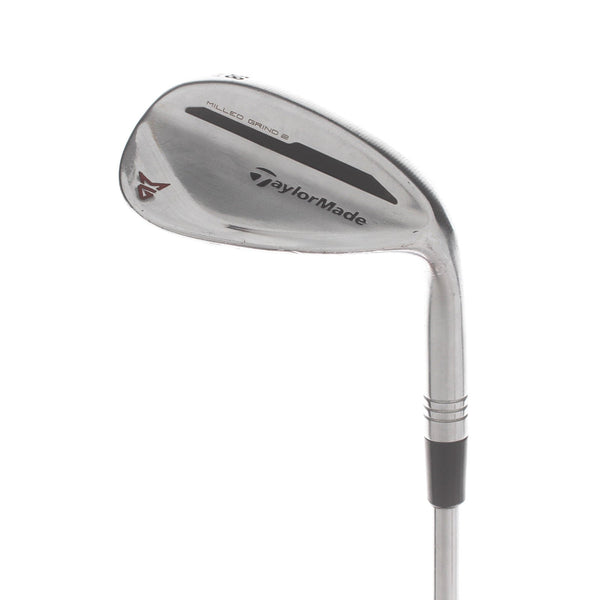 TaylorMade Milled Grind 2 Steel Mens Right Hand Lob Wedge 58* 11 Bounce SB Grind Stiff - Dynamic Gold S200